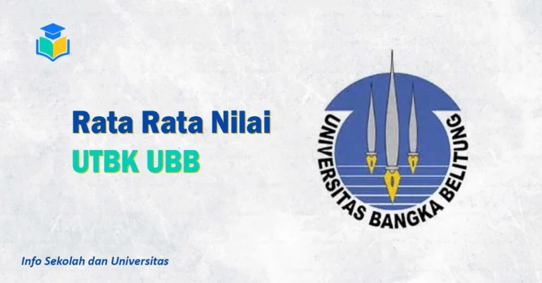 Rata Rata Nilai UTBK UBB