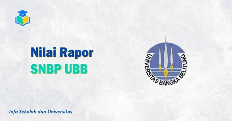Nilai Rapor SNBP UBB