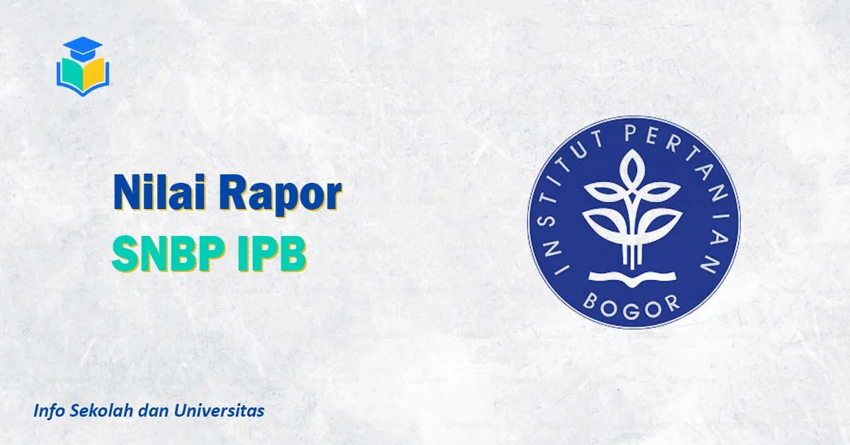 Nilai Rapor SNBP IPB