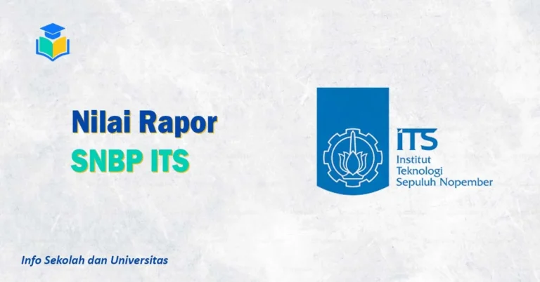 Nilai Rapor SNBP ITS
