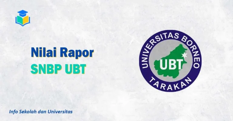 Nilai Rapor SNBP UBT