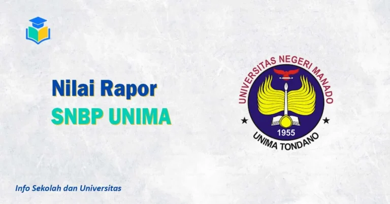 Nilai Rapor SNBP UNIMA