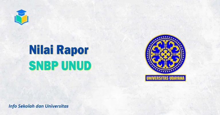 Nilai Rapor SNBP UNUD