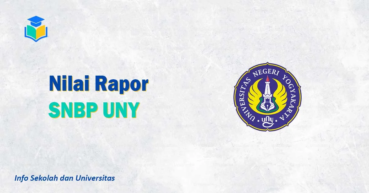 Nilai Rapor SNBP UNY