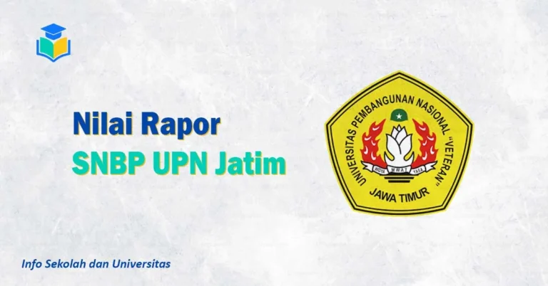 Nilai Rapor SNBP UPN Jatim