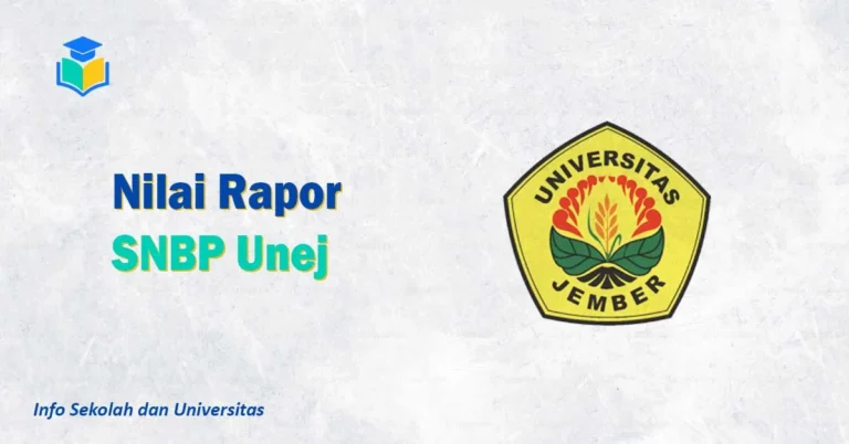 Nilai Rapor SNBP Unej