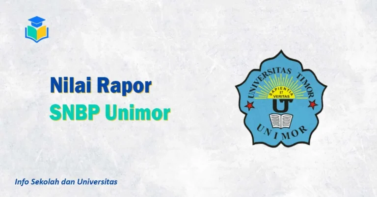 Nilai Rapor SNBP Unimor
