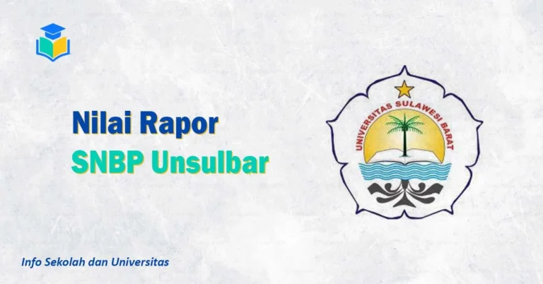 Nilai Rapor SNBP Unsulbar