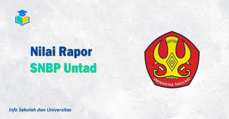 Nilai Rapor SNBP Untad