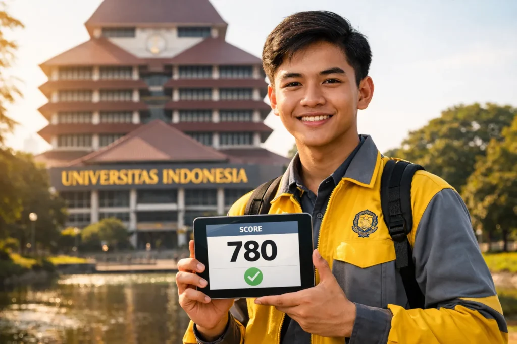 Skor UTBK UI Jalur SNBT 2026